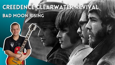 Como tocar BAD MOON RISING (Creedence Clearwater Revival) - Aula Completa + PDF