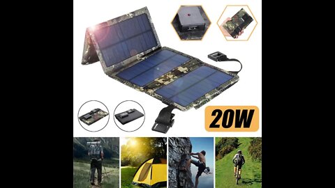 Foldable Solar Panel Charger | portable solar charger | solar power charger