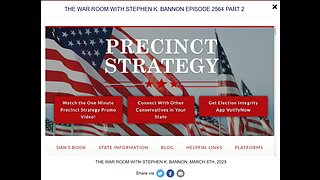 Precinct Strategy What Will Not Save Our Republic. Dan Schultz March 16 2023