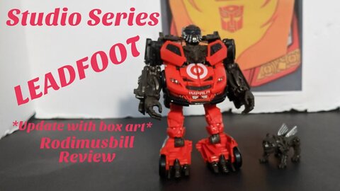 Studio Series LEADFOOT (#68) Transformers Deluxe Review by Rodimusbill *Target Exclusive*