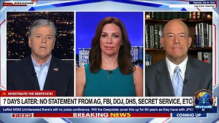 7 DAYS LATER: NO BRIEFING FROM AG, FBI, DOJ, DHS, SECRET SERVICE ON TRUMP ASSASSINATION ATTEMPT?