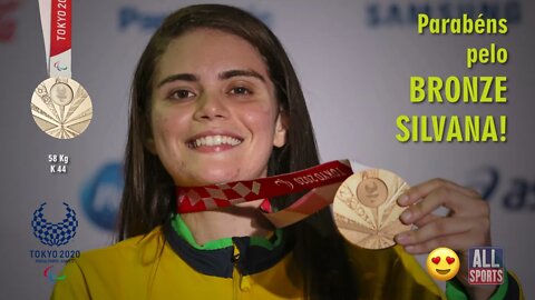 🥉Parabéns pela medalha de bronze Silvana! Sonho que se realizou.