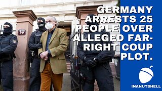 Germany arrests 25 people over alleged far-right coup plot.