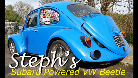 Steph's Subaru Powered VW Beetle & 1302 Bug - Drive & Walk Around EJ20 Volkswagen Bugaru