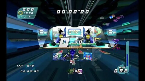 Sonic Riders Tournament Edition - Free Race - Metal City
