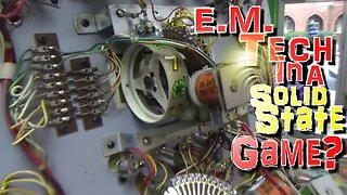 Early Williams Solid State Pinball Machines Still Had OLD E.M. Parts In Them??? 1977 Lucky Seven