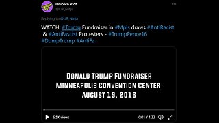 Aug 19 2016 Minneapolis Convention Center 3.7 Antifa simp website posted a video about Antifa