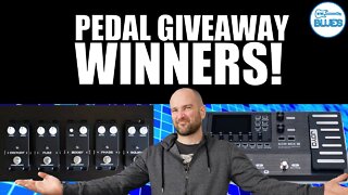 $1500 of Pedals | Giveaway Winners Announced!