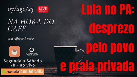 Lula tem nojo do cheiro do povo