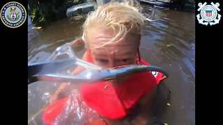 Incredible Aerial Footage Of Hurricane Ian Rescues Released By Coast Guard