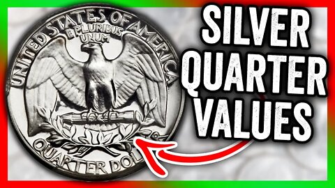 WHAT IS A SILVER QUARTER WORTH?? 1953 QUARTER COIN VALUES