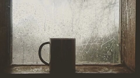 Rain on Window- Ambient calming sounds n noise which help you to become more creative and focused