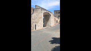 Puerta de Las Reales Atarazanas in Colonial Zone, Santo Domingo, Dominican Republic