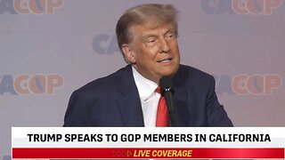 President Donald J. Trump to address the California GOP fall convention in Anaheim, CA - 9/29/2023