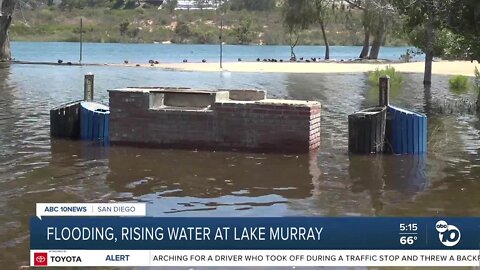 Flooding, Rising Water at Lake Murray