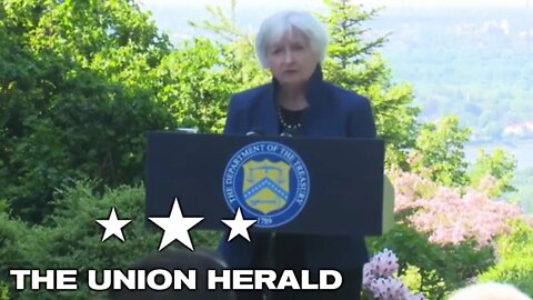 Treasury Secretary Yellen Holds a Press Conference at G7 Finance Meeting in Bonn