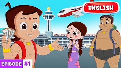Chhota Bheem's Adventures in Singapore | The Journey Begins | Full Episode #1 in English