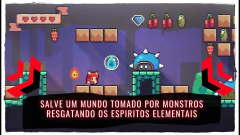 Super Ember Kaboom - Salve o Mundo Resgatando os Espiritos Elementais (Jogo Já Disponível para PC)