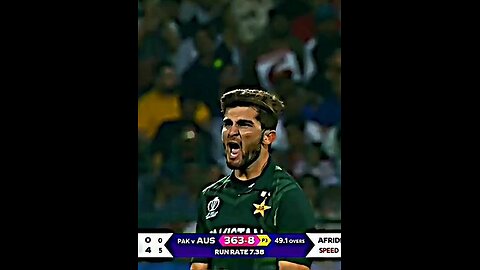 shaheen afridi is brilliant bowling in the world cup