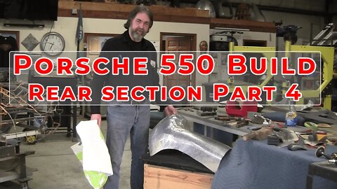 Porsche 550 Build: Rear Section Part 4