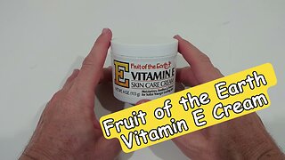 Fruit of the Earth Vitamin E Skin Care Cream Super Value, 4 oz, 2 Pack, Quick Review