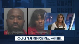 Miami couple arrested after stealing hundreds of gallons of diesel fuel