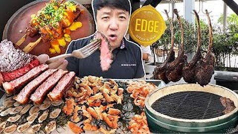 #1 BEST BRUNCH BUFFET |🥩 $110 Seafood & COWBOY STEAK Buffet in Miami