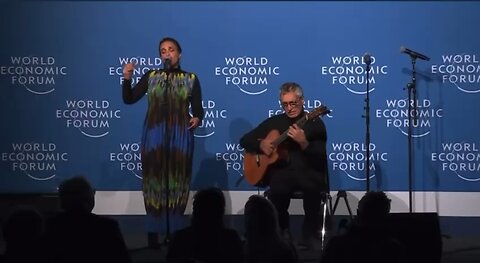 WEF DAVOS satanic singer