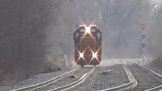 CSX L320 Local Freight Train from Rittman, Ohio April 4, 2023