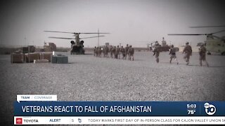 San Diego veterans on the fall of Kabul
