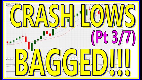 🔴 Stocks + Crypto 2020 Market Crash Lows Bagged! Mega Market Moves, Elevated VIX [ Part 3/7 ] 💪 💰