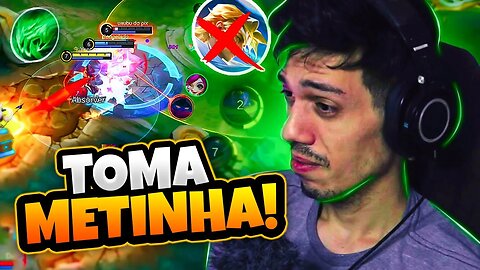 ESSE PICK TROLL ARRUINOU A VIDA DO METINHA! | MOBILE LEGENDS