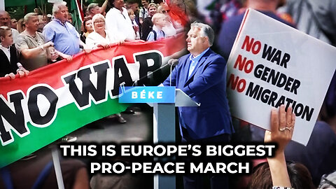 This is Europe's biggest pro-peace march