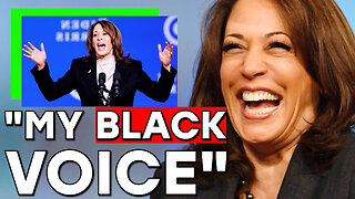 VIRAL VIDEO of KAMALA doing BLACK VOICE