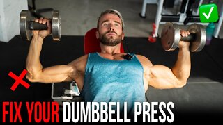 How to Optimise YOUR Dumbbell Press & Correct Bench Positioning