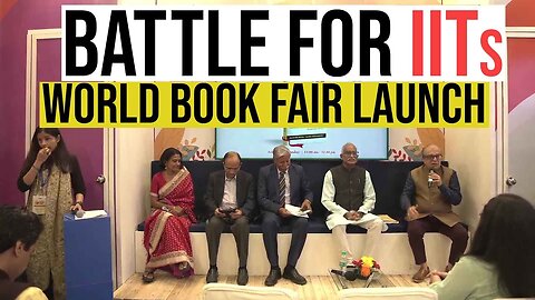 Battle for IITs Launch at World Book Fair 2023 | New Delhi