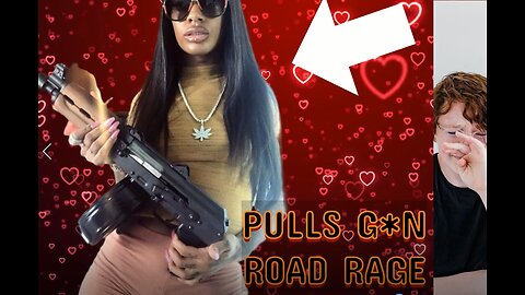 CAUGHT ON CAMERA Angry Liberal Woman Pulls Gun Out During Road Rage Incident Broad Daylight