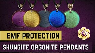 Pendants for EMF Protection Shungite Orgone Energy