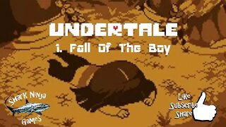 Undertale 1. Fall of the boy