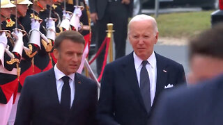 Biden Gets Caught With Embarrassing Hot Mic Moment During D-Day Ceremonies