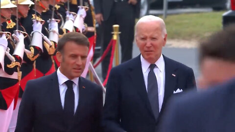 Biden Gets Caught With Embarrassing Hot Mic Moment During D-Day Ceremonies