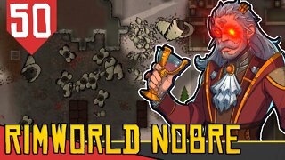 UMA HORDA DE MECANOIDES - Rimworld Royalty Base Aberta #50 [Gameplay Português PT-BR]