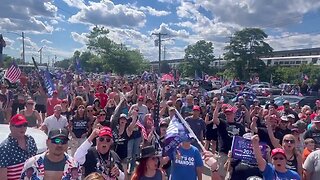 Long Island NY: No Rally❗Just 3,000 Trump Supporters out to show support❗
