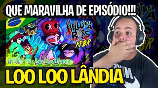 REACT HELLUVA BOSS - Loo Loo Lândia (Loo Loo Land) // T1: Episódio 2 - (DUBLADO PT-BR)