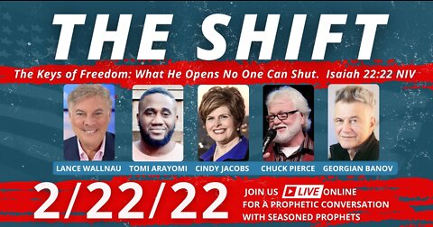 THE SHIFT 2/22/22 LIVE - A CONVERSATION WITH SEASONED PROPHETS
