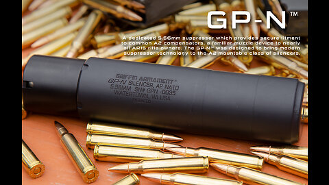 Griffin Armament - GP-Nato 5.56mm Suppressor