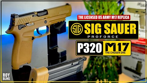 SIG SAUER ProForce P320 M17 / SIG AIR / Airsoft Unboxing / Review