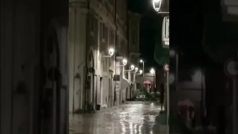 Floods in Italy, at least 10 lost their lives, several missing (16.09.2022)