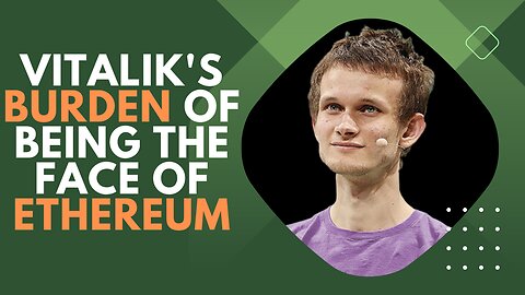 #Crypto - Vitalik's Burden of Being the Face of #Eth