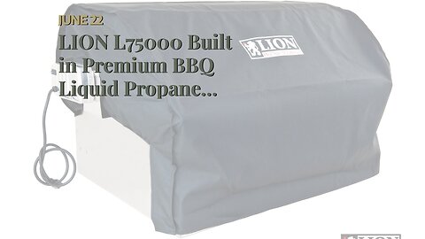 LION L75000 Built in Premium BBQ Liquid Propane Grill
